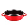 Plat à tarte Fagor Optimax Rouge Acier émaillé Ø 24 cm