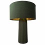 Desk lamp DKD Home Decor Velvet Aluminium Green (26 x 26 x 37 cm)