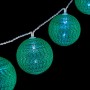 Guirlande de boules LED Ø 5 cm 2 m Vert