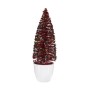 Sapin de Noël Petit Rouge Bleu Plastique 9 x 28 x 9 cm