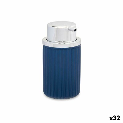 Distributeur de Savon Bleu Plastique 32 Unités (420 ml)