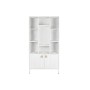 Shelves DKD Home Decor White Metal Mango wood 90 x 40 x 180 cm