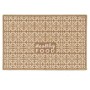 Carpet Healthy Food 40 x 1 x 60 cm Beige Polyamide Latex (24 Units)