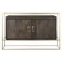 Buffet DKD Home Decor Marron Métal Bois de manguier 122 x 38 x 76 cm