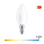 Lampe LED Philips Bougie Blanc F 40 W 4,3 W E14 470 lm 3,5 x 9,7 cm (6500 K)