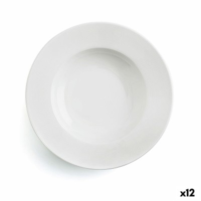 Assiette creuse Ariane Orba Céramique Blanc 23 cm (12 Unités)