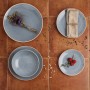 Deep Plate Ariane Terra Ceramic Blue (Ø 21 cm) (6 Units)