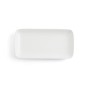 Plat à Gratin Ariane Vital Coupe Rectangulaire Céramique Blanc (28 x 14 cm) (6 Unités)