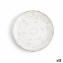 Flat plate Ariane Tornado Ceramic Bicoloured (Ø 18 cm) (12 Units)