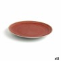 Assiette plate Ariane Terra Rouge Céramique Ø 21 cm (12 Unités)