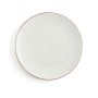 Assiette plate Ariane Terra Céramique Beige (Ø 27 cm) (6 Unités)