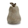 Figurine Décorative Gris Ciment Poire (15 x 20,5 x 15 cm) (6 Unités)