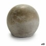 Figurine Décorative Gris Ciment Ballon (10 x 10 x 10 cm) (12 Unités)