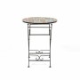 Ironwork Side Table Praha Circular Black Iron (Ø 60 cm)