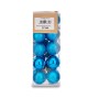 Set of Christmas balls Ø 3 cm Blue Plastic (12 Units)