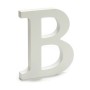 Lettre B Bois Blanc (1,8 x 21 x 17 cm) (12 Unités)