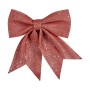 Décorations de Noël Lien 20,5 x 3 x 25,5 cm Rose polystyrène (12 Unités)