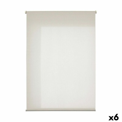 Store à enrouleur 120 x 180 cm Polyester Crème Plastique (6 Unités)