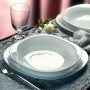 Dessert dish Bormioli Rocco Parma White Glass (24 Units)