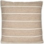 Cushion Stripes Brown Grey 45 x 12 x 45 cm (12 Units)