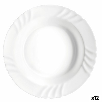 Plat à Gratin Bormioli Rocco Ebro Rond verre (Ø 32 cm) (12 Unités)