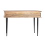 Console DKD Home Decor Natural Black Metal Mango wood