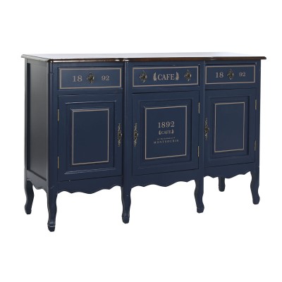 Buffet DKD Home Decor Bleu Marron Blue marine Bois de paulownia 120 x 48 x 60 cm 120 x 48 x 90 cm