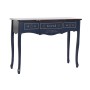 Console DKD Home Decor 110 x 40 x 79 cm Ceramic Brown Navy Blue Paolownia wood