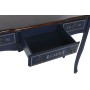 Console DKD Home Decor 110 x 40 x 79 cm Ceramic Brown Navy Blue Paolownia wood