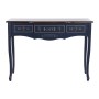 Console DKD Home Decor 110 x 40 x 79 cm Céramique Marron Blue marine Bois de paulownia