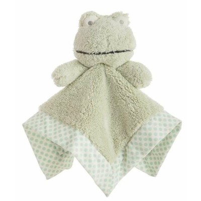 Baby Comforter    double-layer 30 x 30 cm Spots Green