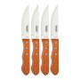Meat Knife Set Tramontina Dynamic 25 cm Jumbo Wood Stainless steel 4 Units