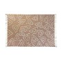 Tapis DKD Home Decor Rose Terre cuite Blanc Frange Urbaine (160 x 230 x 1 cm)