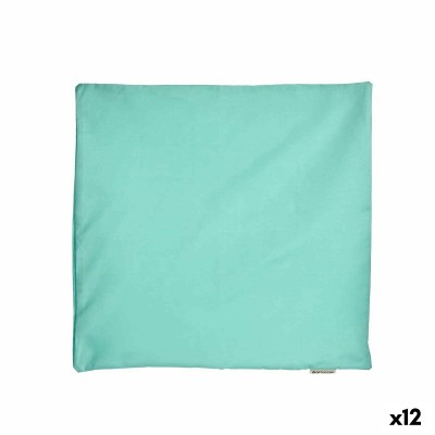 Cushion cover Turquoise (60 x 0,5 x 60 cm) (12 Units)