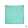 Housse de coussin Turquoise (60 x 0,5 x 60 cm) (12 Unités)