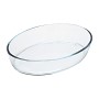 Oven Dish Pyrex Classic Vidrio Transparent Glass Oval 40 x 28 x 7 cm (4 Units)