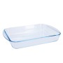 Oven Dish Pyrex Classic Vidrio Transparent Glass Rectangular 35 x 23 x 6 cm (6 Units)