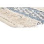 Tapis DKD Home Decor 180 x 120 x 2 cm Bleu Coton Blanc Boho