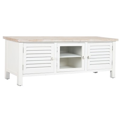 Meubles de télévision DKD Home Decor Sapin Blanc Bois MDF 120 x 40 x 45 cm