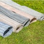 Outdoor rug Goa 120 x 180 x 0,5 cm Grey Stone PET