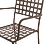 Chaise de jardin Cartago 56 x 60 x 90 cm Fer
