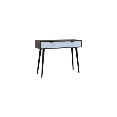 Console DKD Home Decor Métal Bois de manguier 105 x 35 x 77 cm