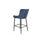 Tabouret DKD Home Decor Blue marine Métal 47 x 58 x 96,5 cm