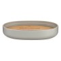 Soap dish Grey Brown Bamboo polypropylene 9,5 x 2,5 x 13 cm (6 Units)