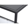 Console DKD Home Decor Noir Métal Verre 100 x 35 x 80 cm