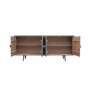 Buffet DKD Home Decor 177 x 38 x 75 cm Bois Gris foncé