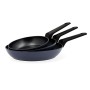 Set of pans Bidasoa Horizonte 3 Pieces Toughened aluminium