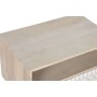 Table de Nuit DKD Home Decor Blanc Naturel Bois de manguier 55 x 35 x 45 cm