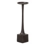 Candleholder 12 x 12 x 41,5 cm Grey Aluminium