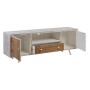 TV furniture COUNTRY 150 x 35 x 53,5 cm Natural White Fir wood MDF Wood